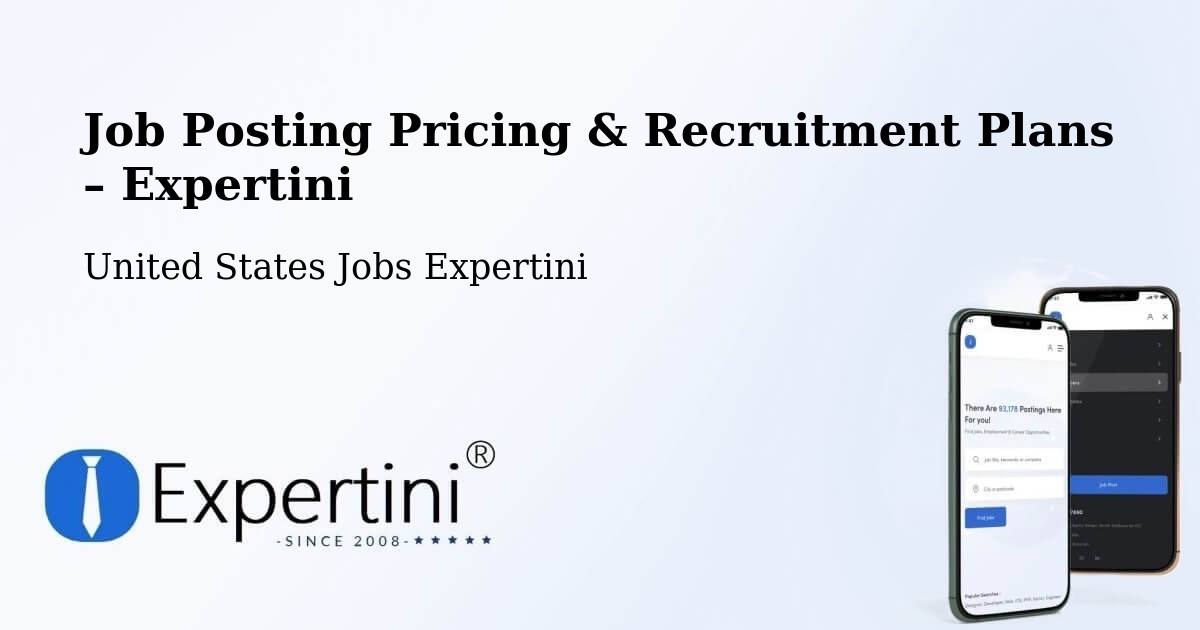 Job Posting Pricing & Recruitment Plans – Trenton - Trenton, United States Jobs Expertini